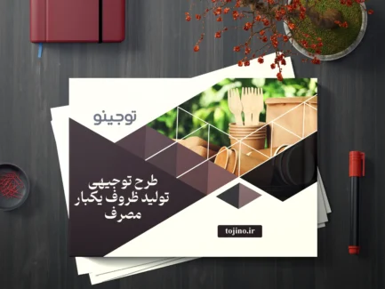 طرح توجیهی تولید ظروف یکبار مصرف