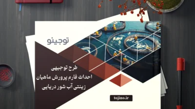 طرح توجیهی احداث فارم پرورش ماهیان زینتی آب شور دریایی